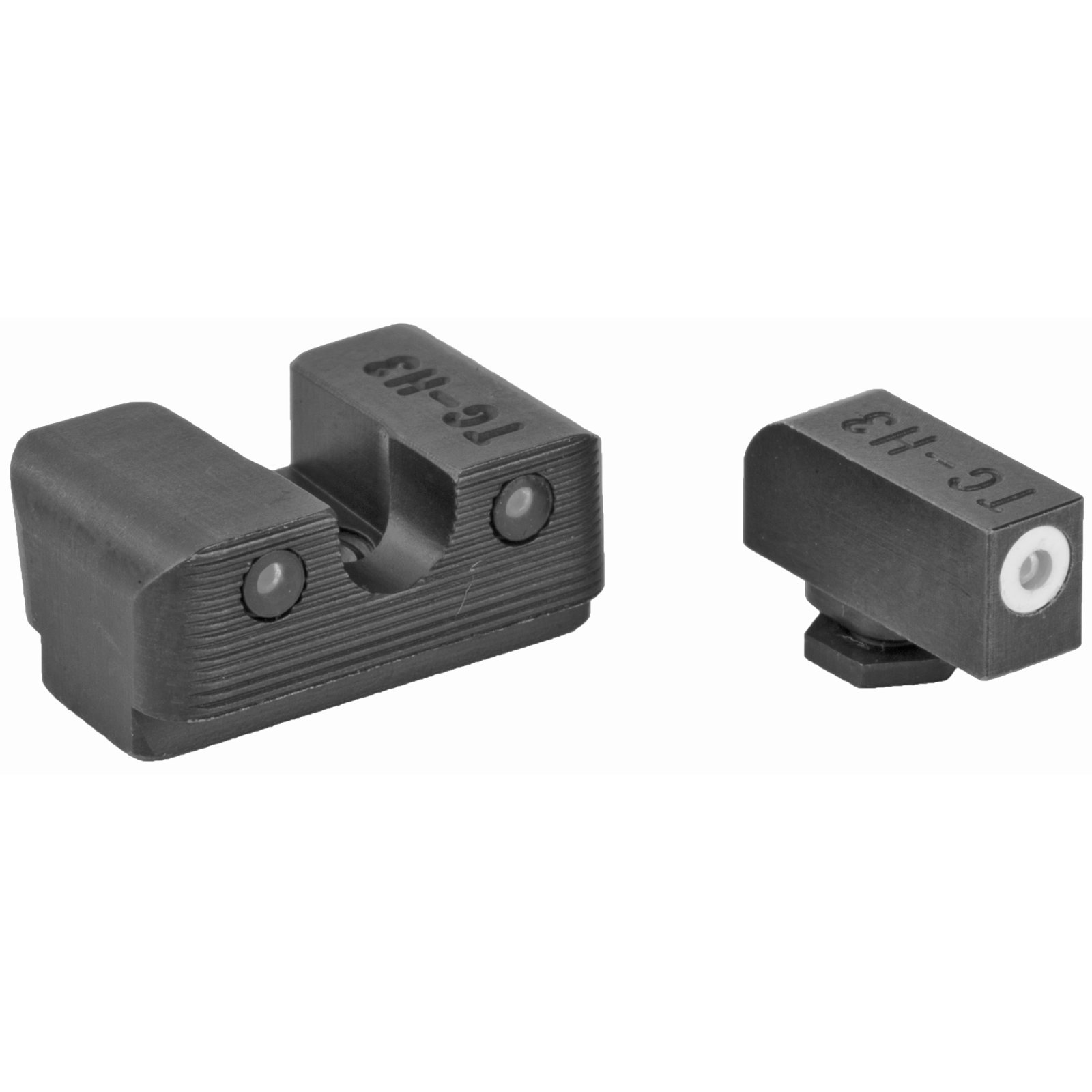 TruGlo Tritium Pro Green Sight Set for Glock Low
