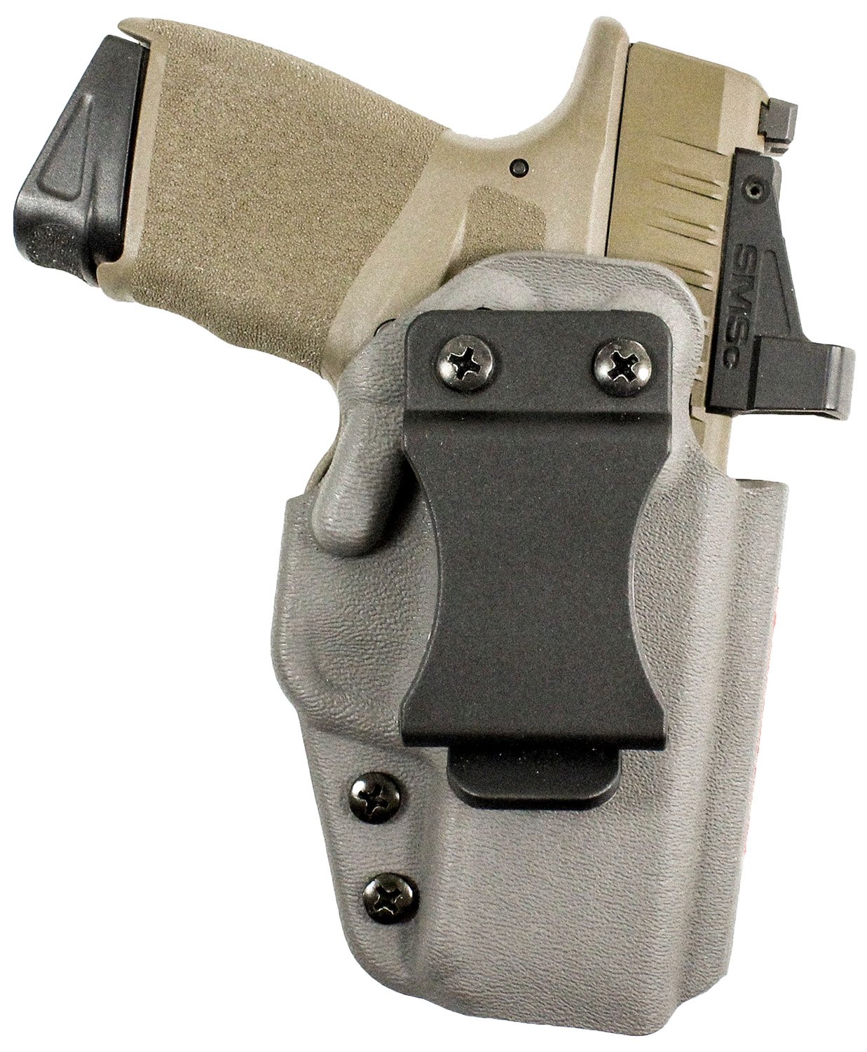 DeSantis 220LA3TZ0 Mean Streak IWB Holster Gray Glock 43X MOS Right Hand