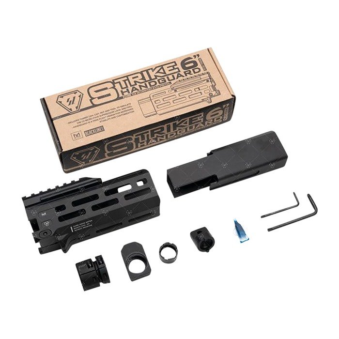 Strike Industries CEVO-HG-6-BK 6" M-Lok Handguard Black for CZ Scorpion EVO - Strike Industries