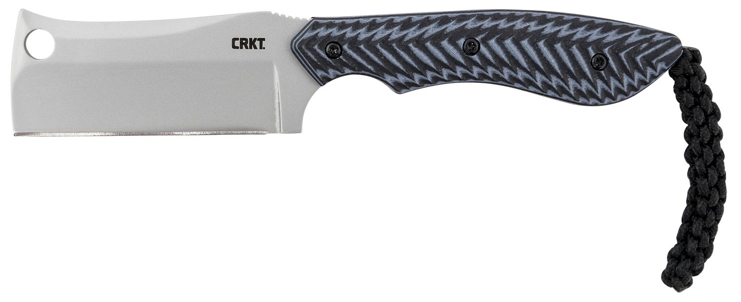 CRKT 2398 S.P.E.C. 2.4" Cleaver Blade Blue G10 Handle 8Cr13Mov - Columbia River Knife & Tool - CLEAVER