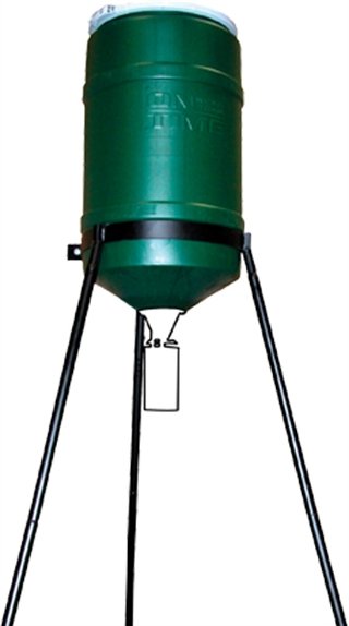 On Time Lifetime Feeder With 200 Lb Tripod Hanger - On