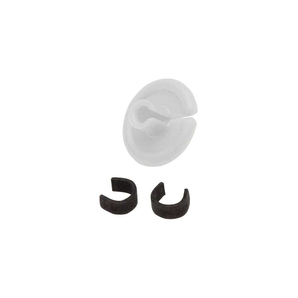 October Mountain 60783 String Love 2.0 Kisser Button White 25-Pack