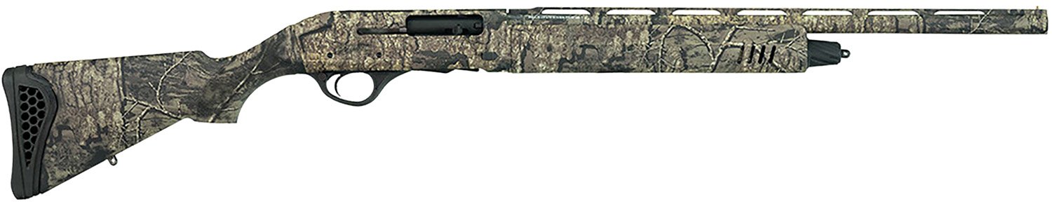 20 GA Synthetic Stock Shotgun: 3" Chamber, 22" Barrel, 4+1 Capacity - Anodized Alloy