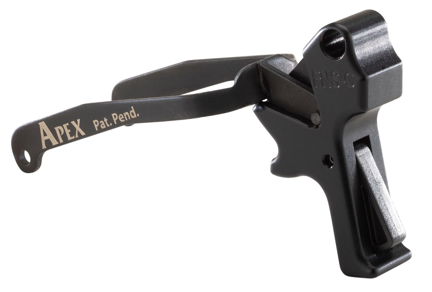 Apex Tactical 119113 Black Aluminum Drop-In Trigger Kit for FN FNS Compact - Apex Tactical Specialties - ACTION ENHANCEMENT