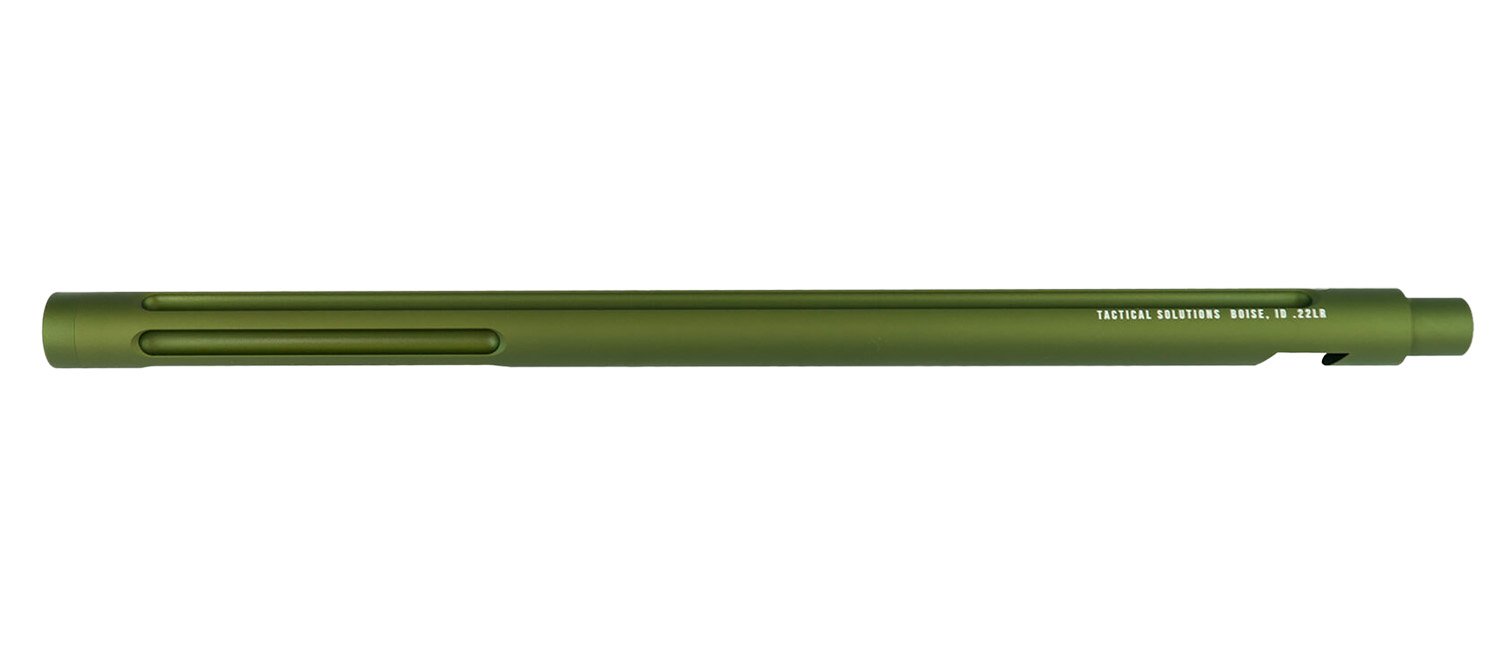 Tactical Solutions X-Ring OD Green Barrel 16.5" 22 LR