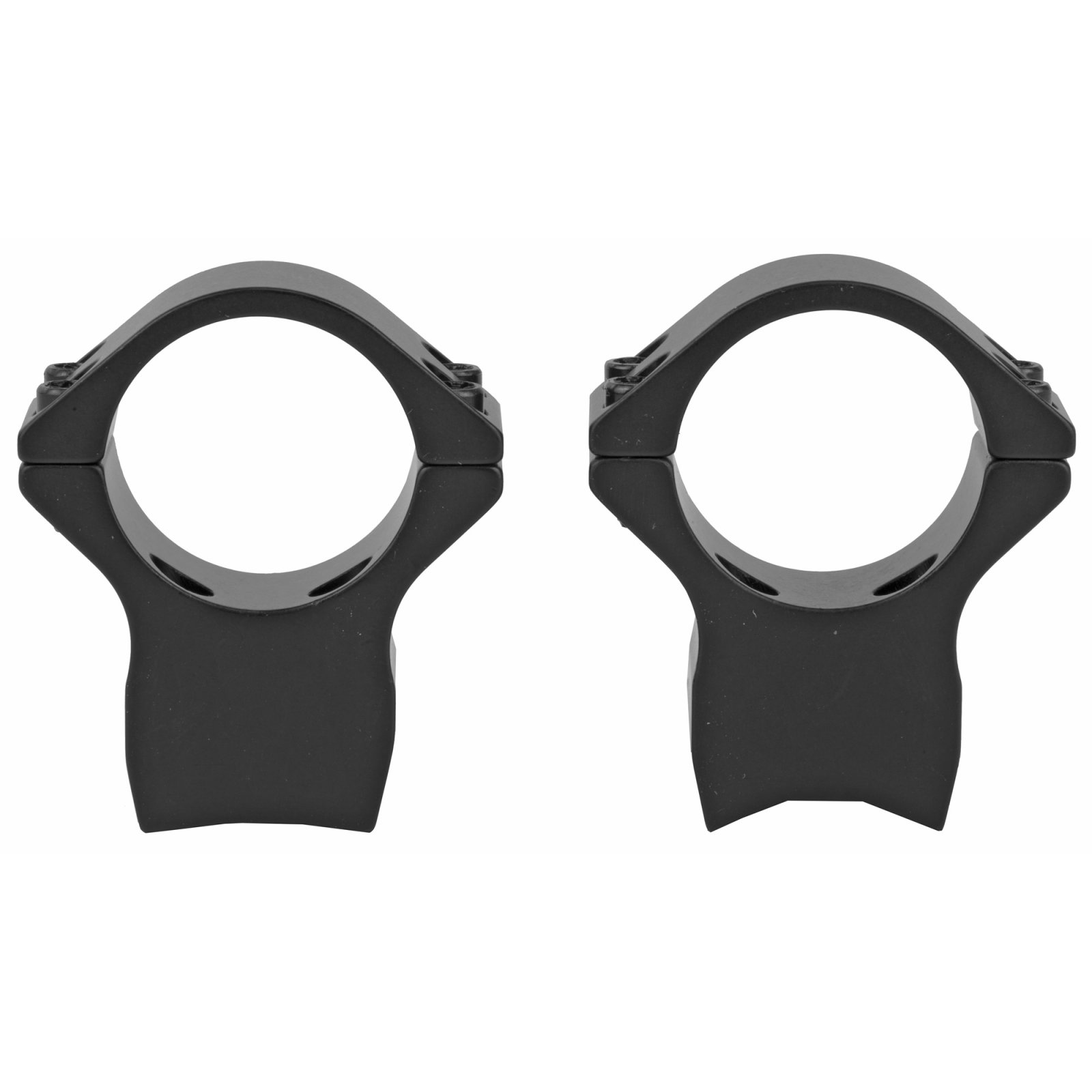 Talley 950735 Scope Mount/Ring Combo 1" Tube Black Anodized High