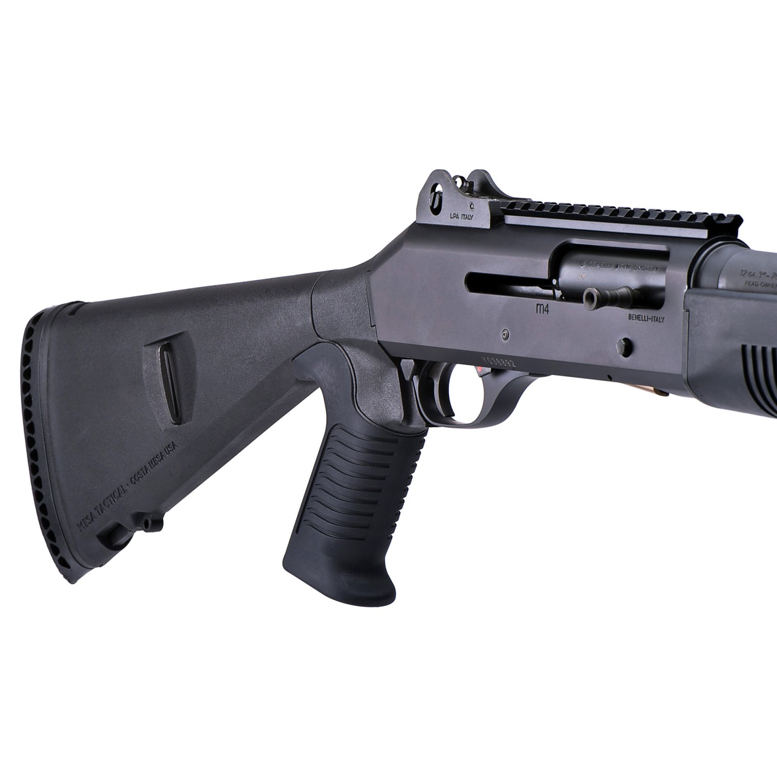 Mesa Tactical 90030 Urbino Pistol Grip Stock, Benelli M4, 12.5" LOP, Black