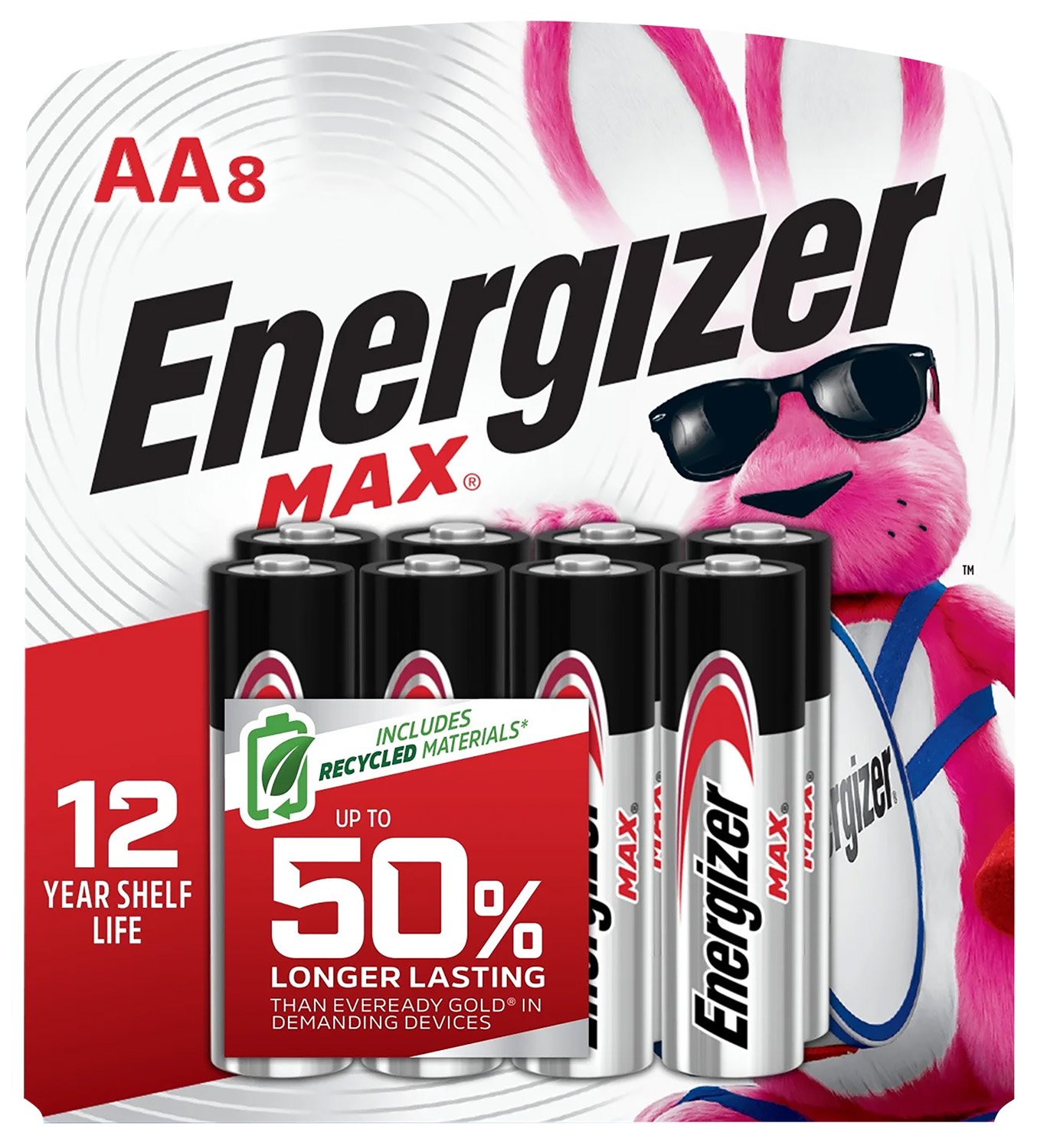 Energizer MAX AA Alkaline Batteries - 8 Pack - Energizer Holdings, Inc.