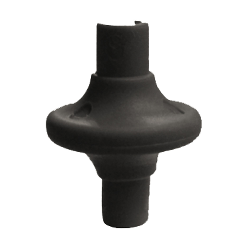 Draves Komfort Kiss Kisser Button Black 25 pk. Soft ergonomic design for fast anchor point. Includes 2 clamps.