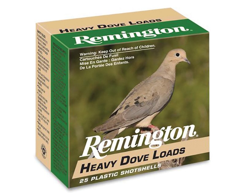 Remington 28755 Ammo MFG# 28755 UPC: 047700508719 Heavy Dove Load 12 gauge 2.75" 1 1/8 oz #7.5 Shot 25/box