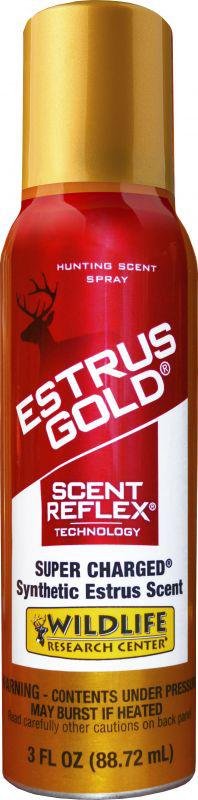 WILDLIFE 44063 Estrus Gold Synthetic Doe 3oz High-Output Spray Can