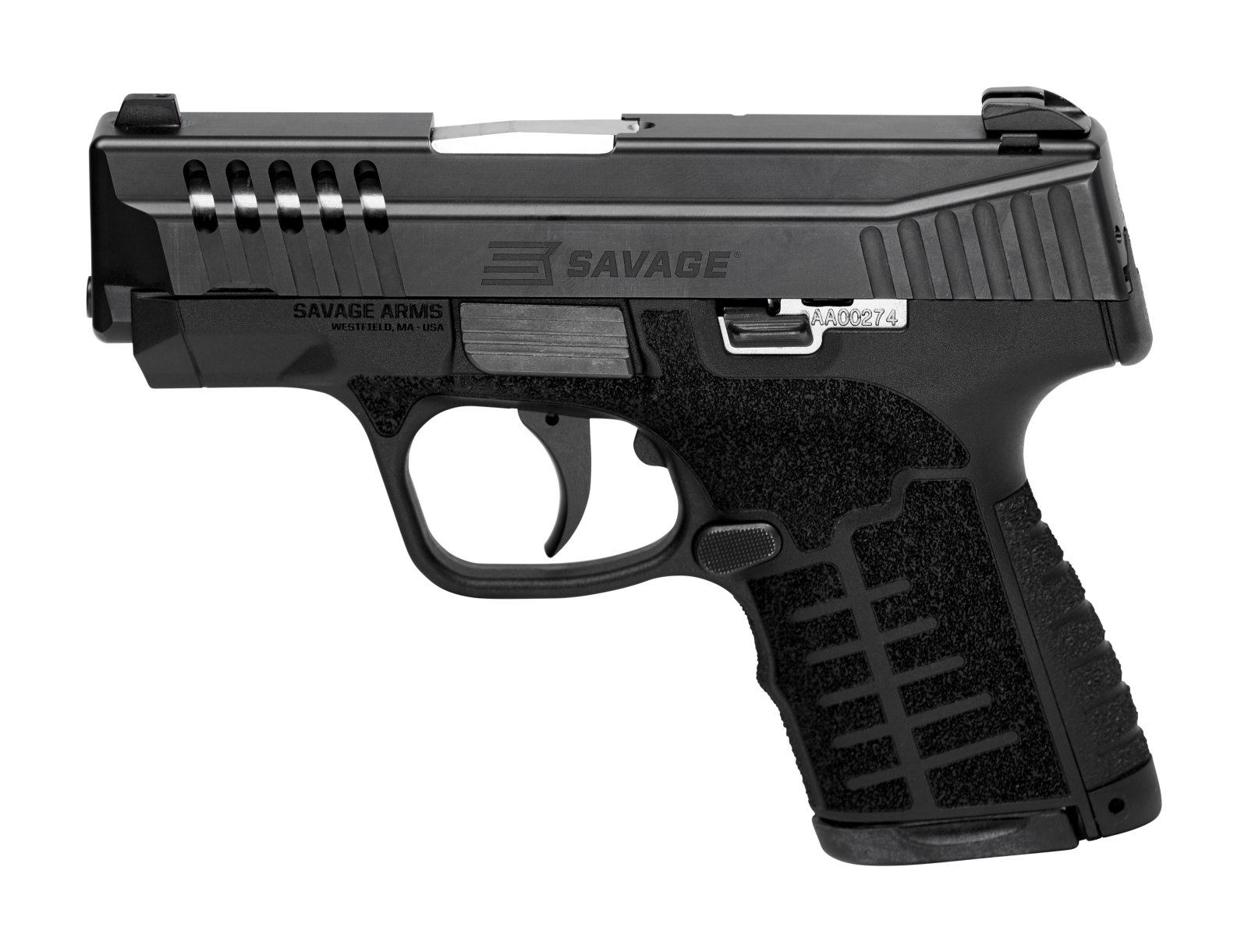 Savage Stance MC9 9mm Luger Semi Auto Pistol 3.2" Barrel 10 Rounds Black