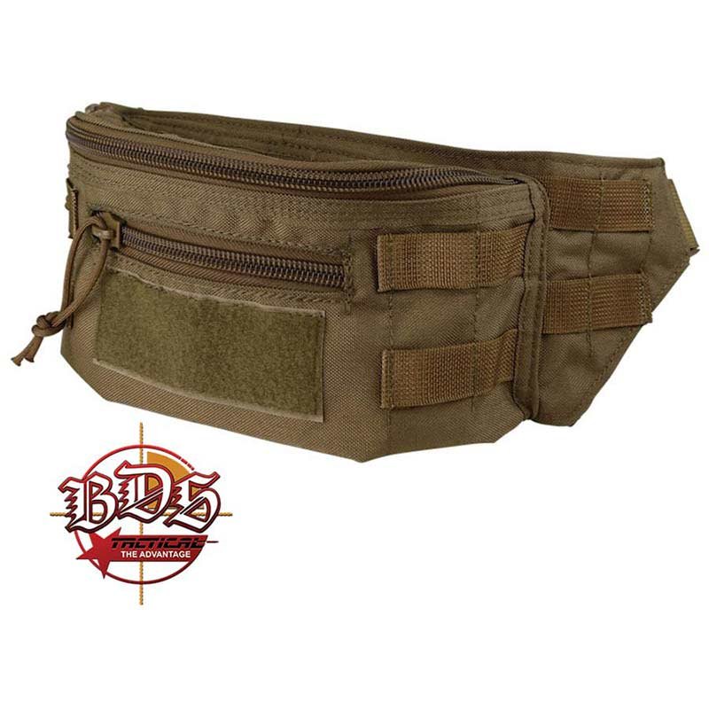 TAC Fanny Pack CT Tactical Gear Black 810737028143