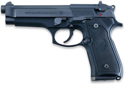 Beretta 92FS 9mm Luger 4.9 in Black 10+1 SA/DA Pistol