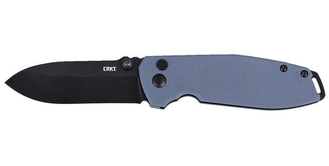 CRKT 2495GC SQUID XM 2.95 BUTTON LOCK GRY