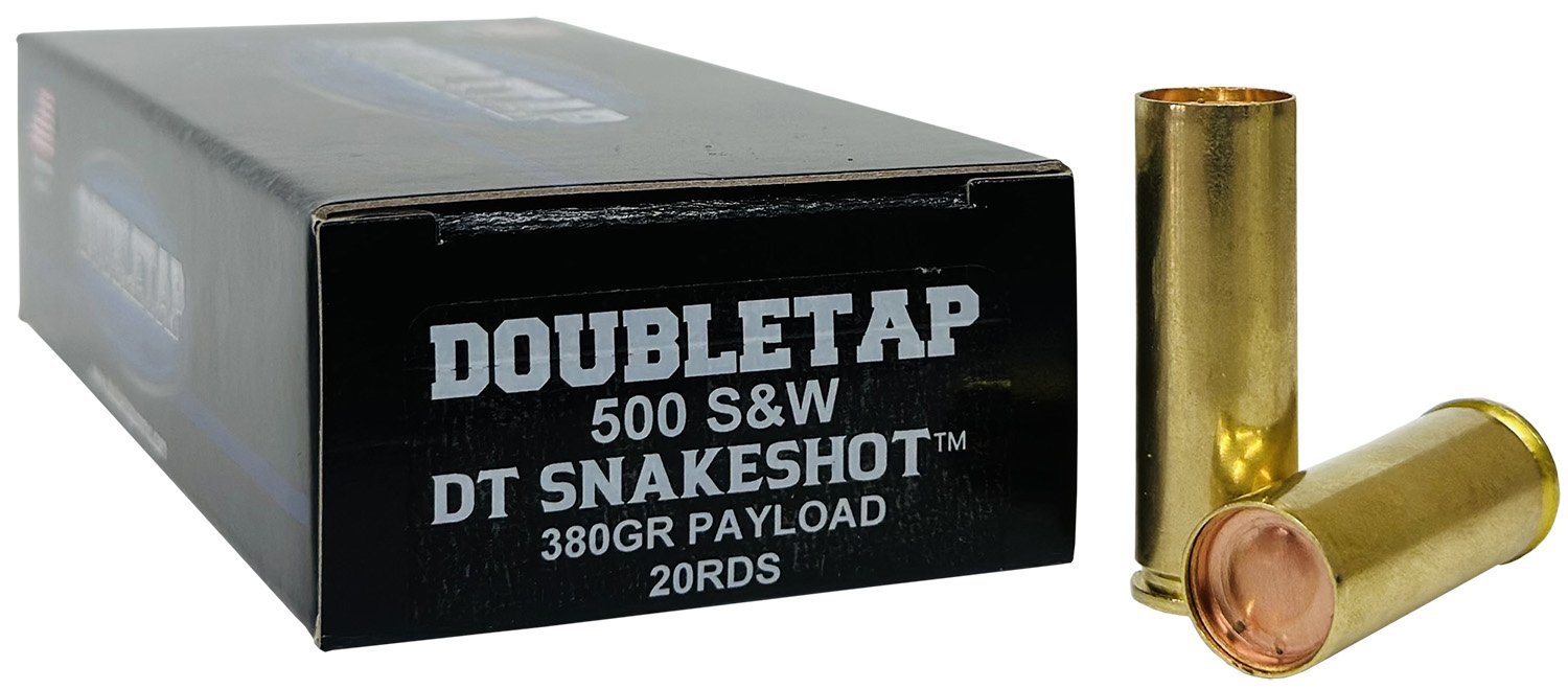 DoubleTap 500SWSS2 500 S&W Mag 380gr Snake Shot Ammo 20 Rounds