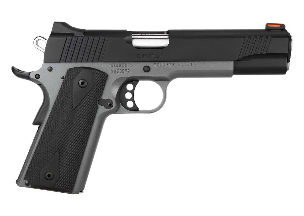 Kimber Mfg.inc 3700693CA Custom LW Shadow Ghost (MA) 45 ACP 8+1 5"...