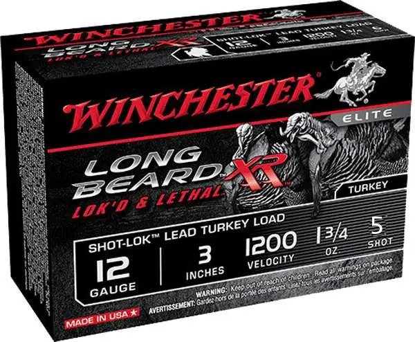 Winchester Ammo STLB1235 Long Beard XR Shot-Lok 12Gauge 3" 1 3/4oz... - Winchester - LEAD