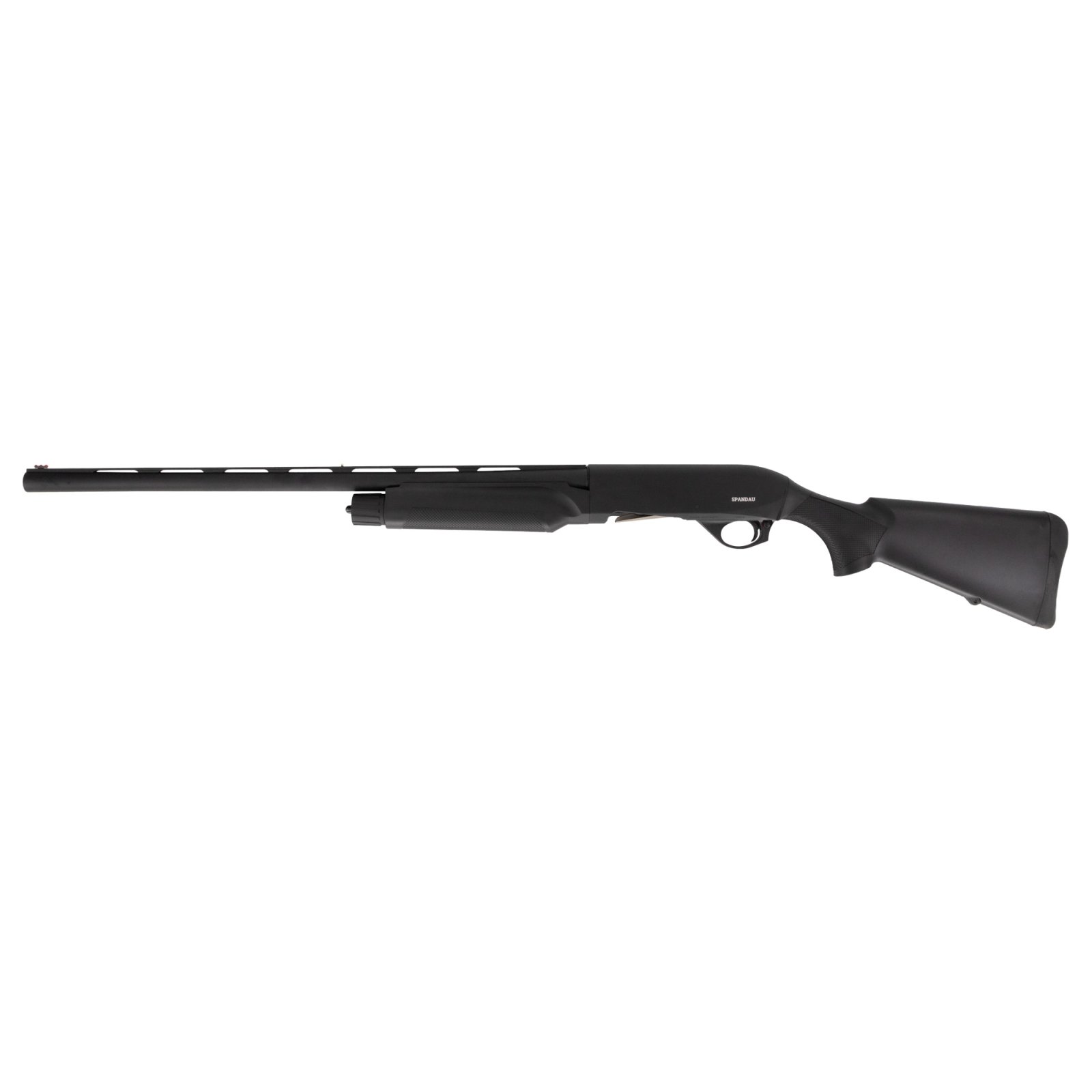 SDS Imports 21000171 Spandau S2 12 Gauge Semi Auto 28" Black Polymer Stock