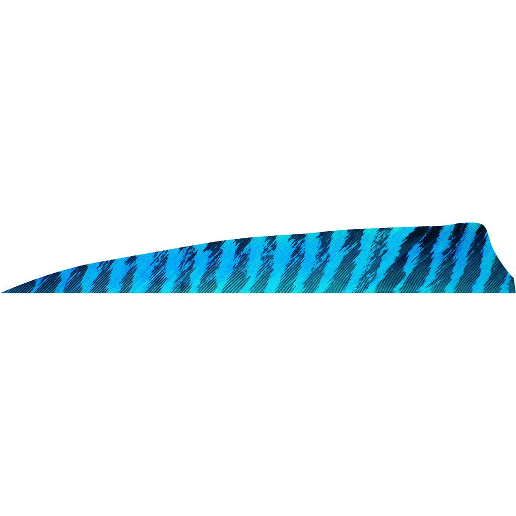 Gateway 400LSBBL-50 Shield Cut Feathers Barred Blue 4in LW 50pk