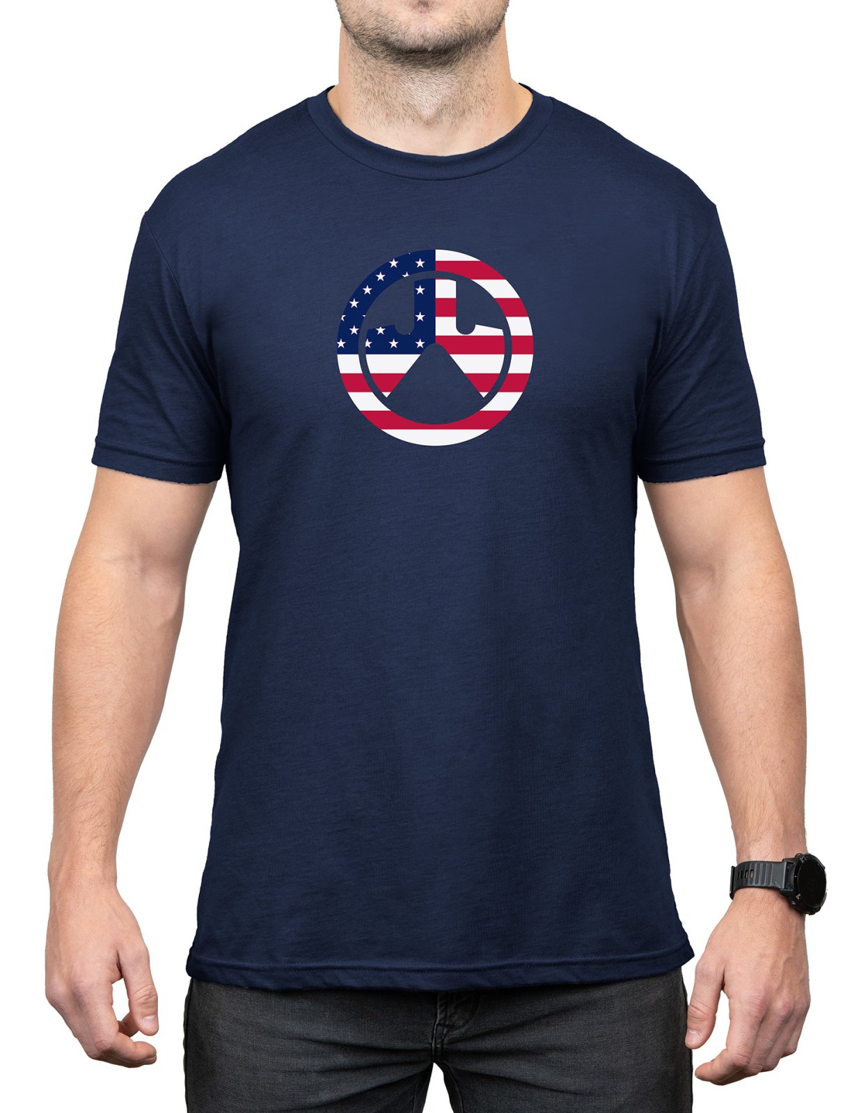 Buy Magpul MAG1281410S Independence Icon Navy T-Shirt Small Cotton Blend online