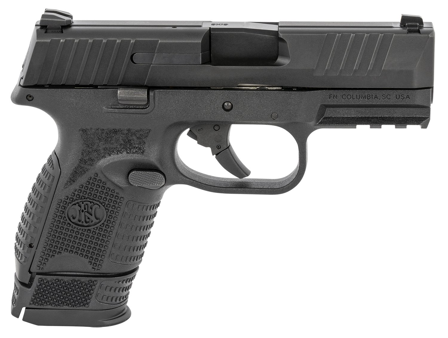 FN 66100815 509 Compact 9mm Luger 3.70" Barrel 12+1 Or 15+1 Matte... - FN America - 9mm