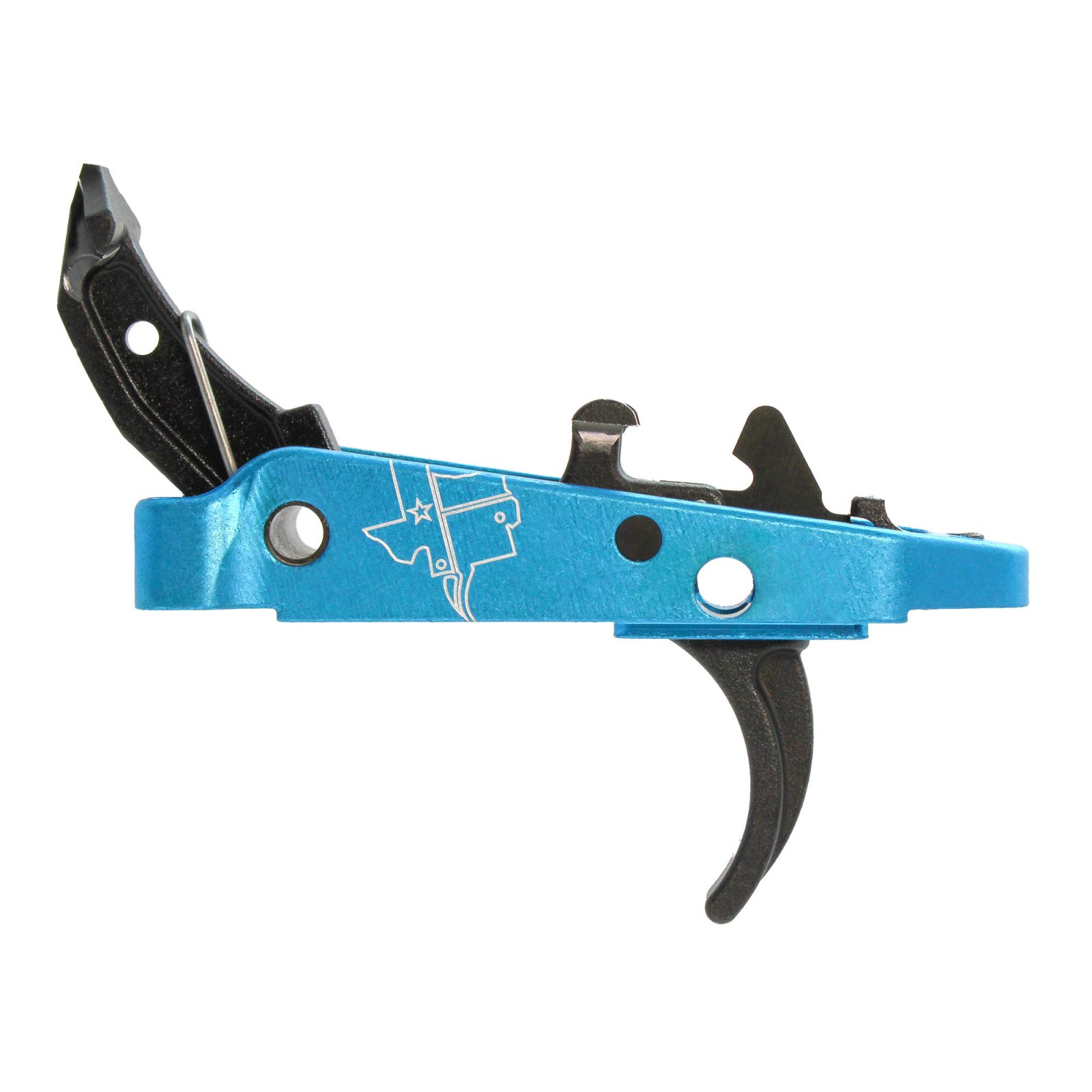 CMC Triggers 47401 AK-47 Trigger 2.0, Curved, Black, 2-2.5 lbs