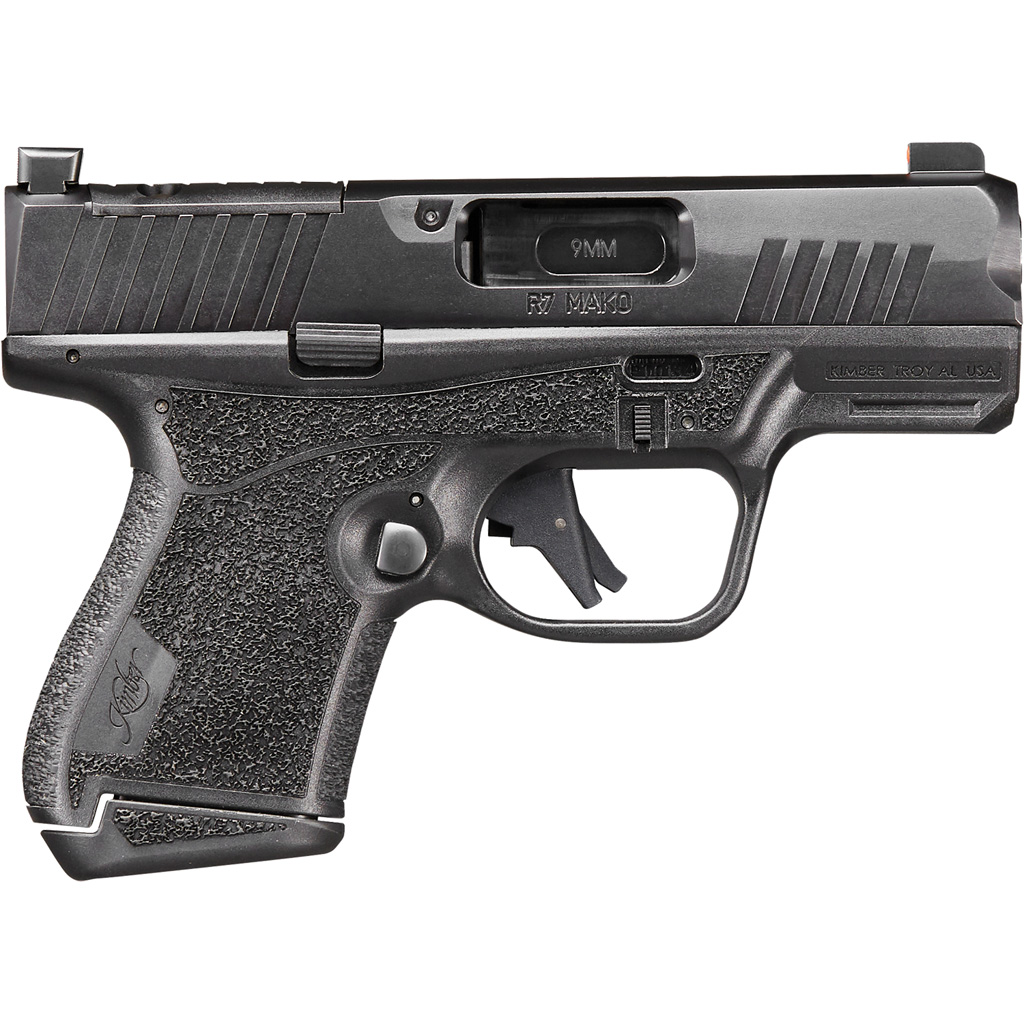Kimber R7 Mako OR Pistol 9mm 3.37 in. Black 13+1