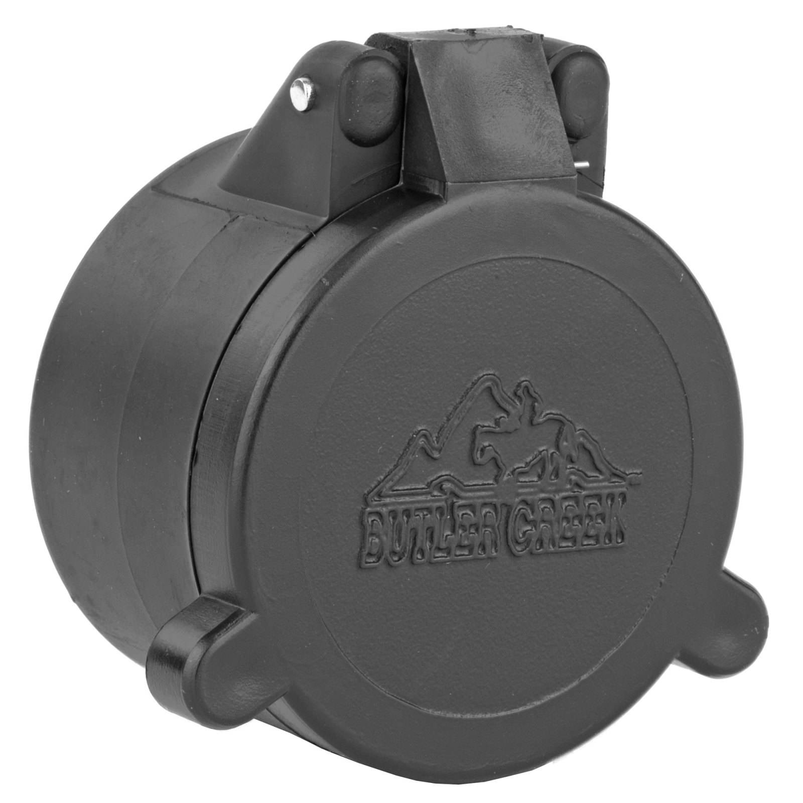 Butler Creek Flip-Open Scope Cover - Objective Size 02A, 30mm, Black - Butler Creek - 30.00MM