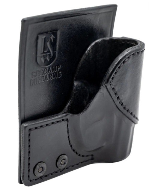 Seecamp LWS-124-INV DeSantis Leather Mahogany Right Hand Holster