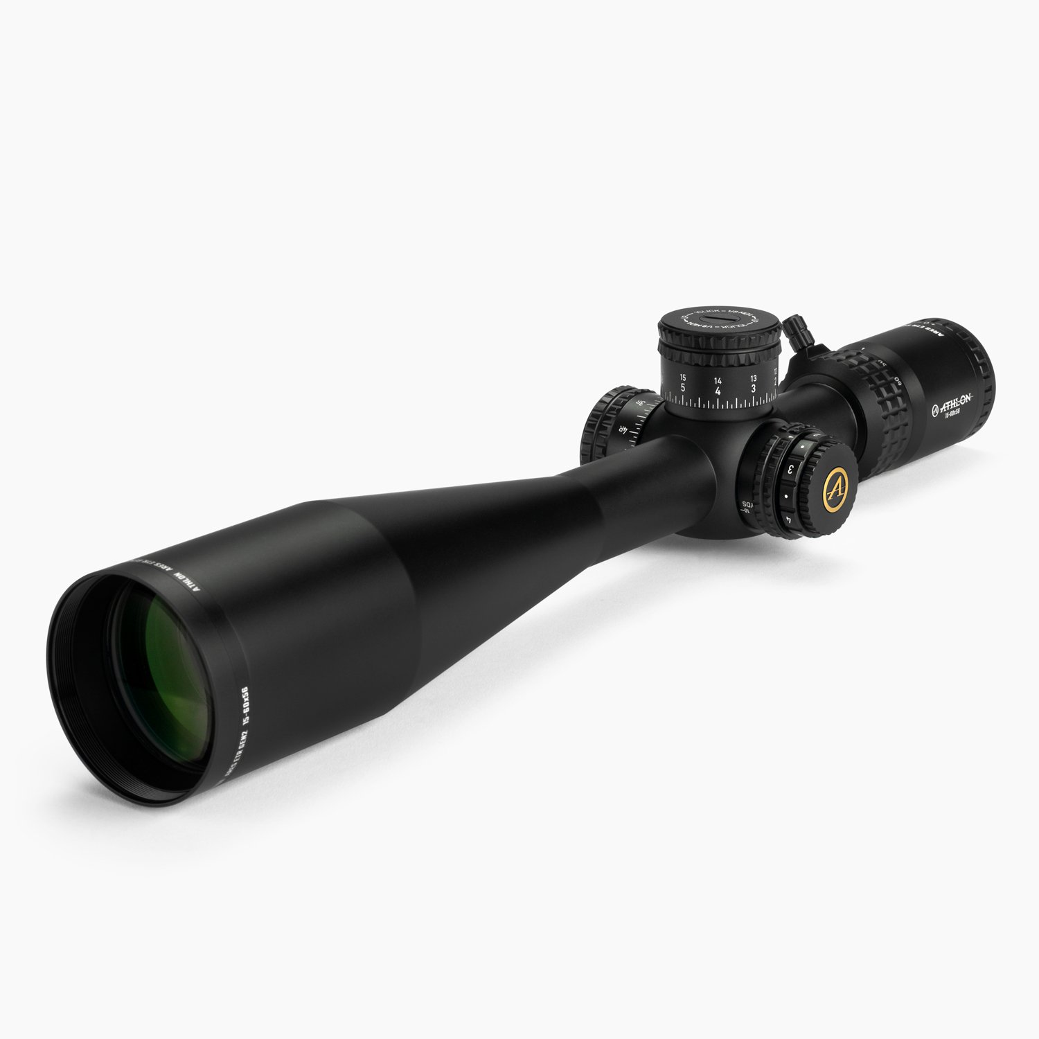Athlon Ares ETR Gen2J 15-60x56 SFP ABLR3 Illuminated 34mm Riflescope - Athlon