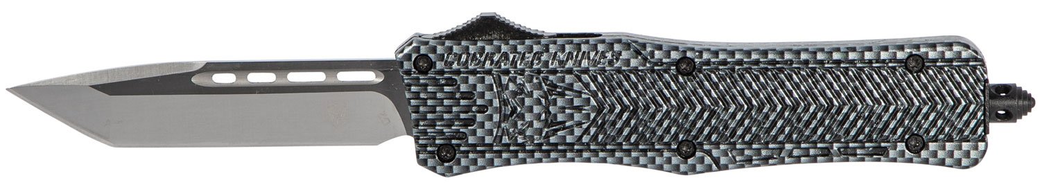 CobraTec MCFCTK1MTNS CTK-1 Medium 3" OTF Tanto D2 Steel Knife - CobraTec Knives - TANTO