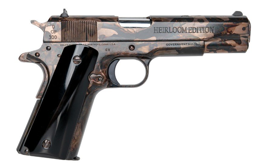 Colt 1911 38SUP HEIRLOOM38 1 OF 300 5IN BARREL CNCHEIRLOOM38
