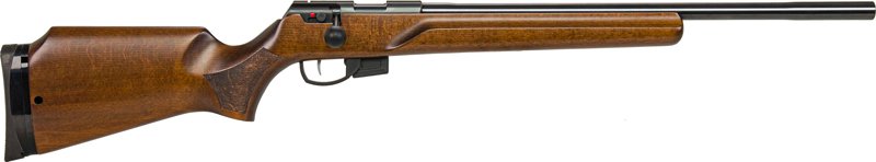Anschutz 1761 HB MPR 22LR 21.4" Blued Hardwood 2-Stage Trigger
