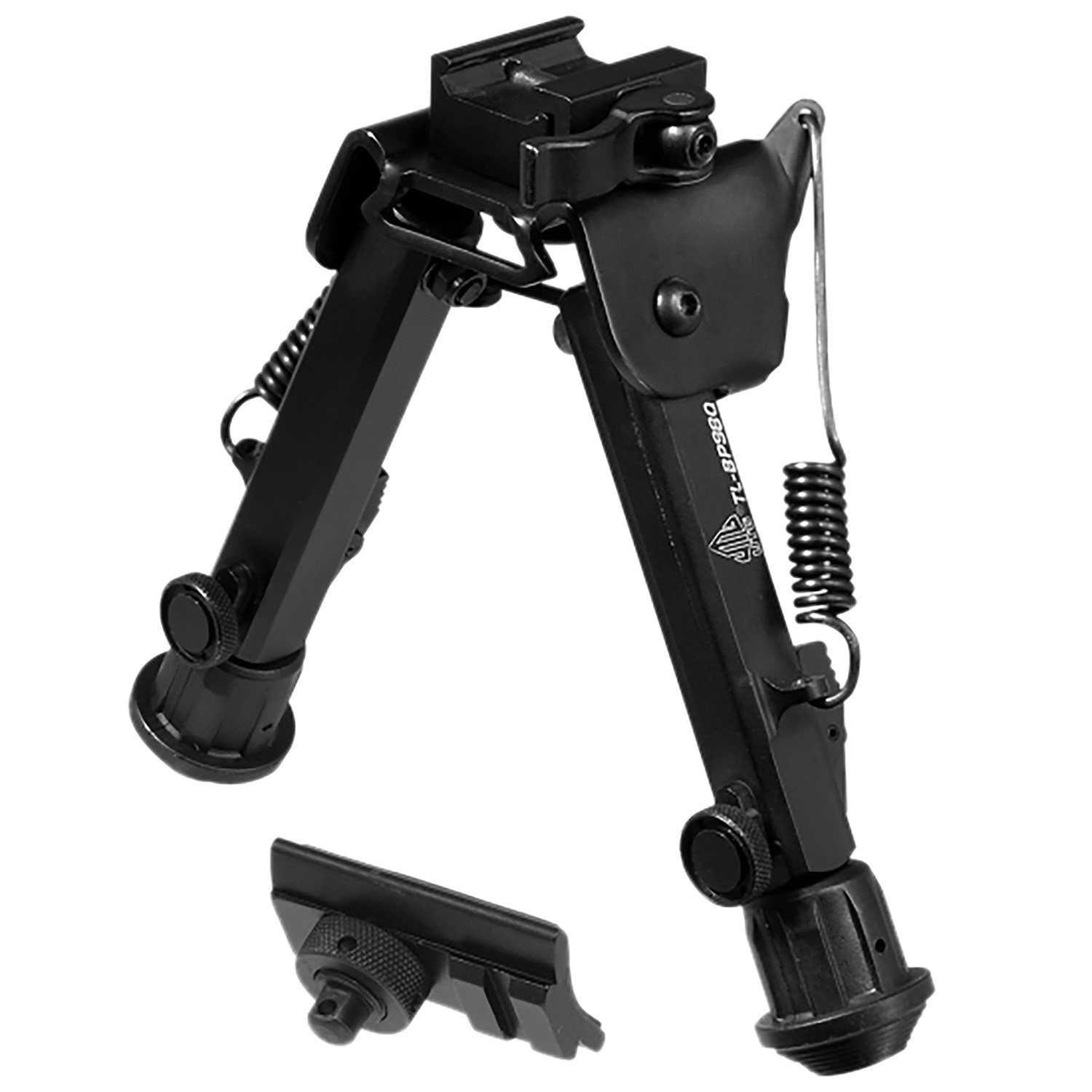 UTG TL-BP98Q Super Duty Bipod Quick Detach 6-8.5" Black Metal