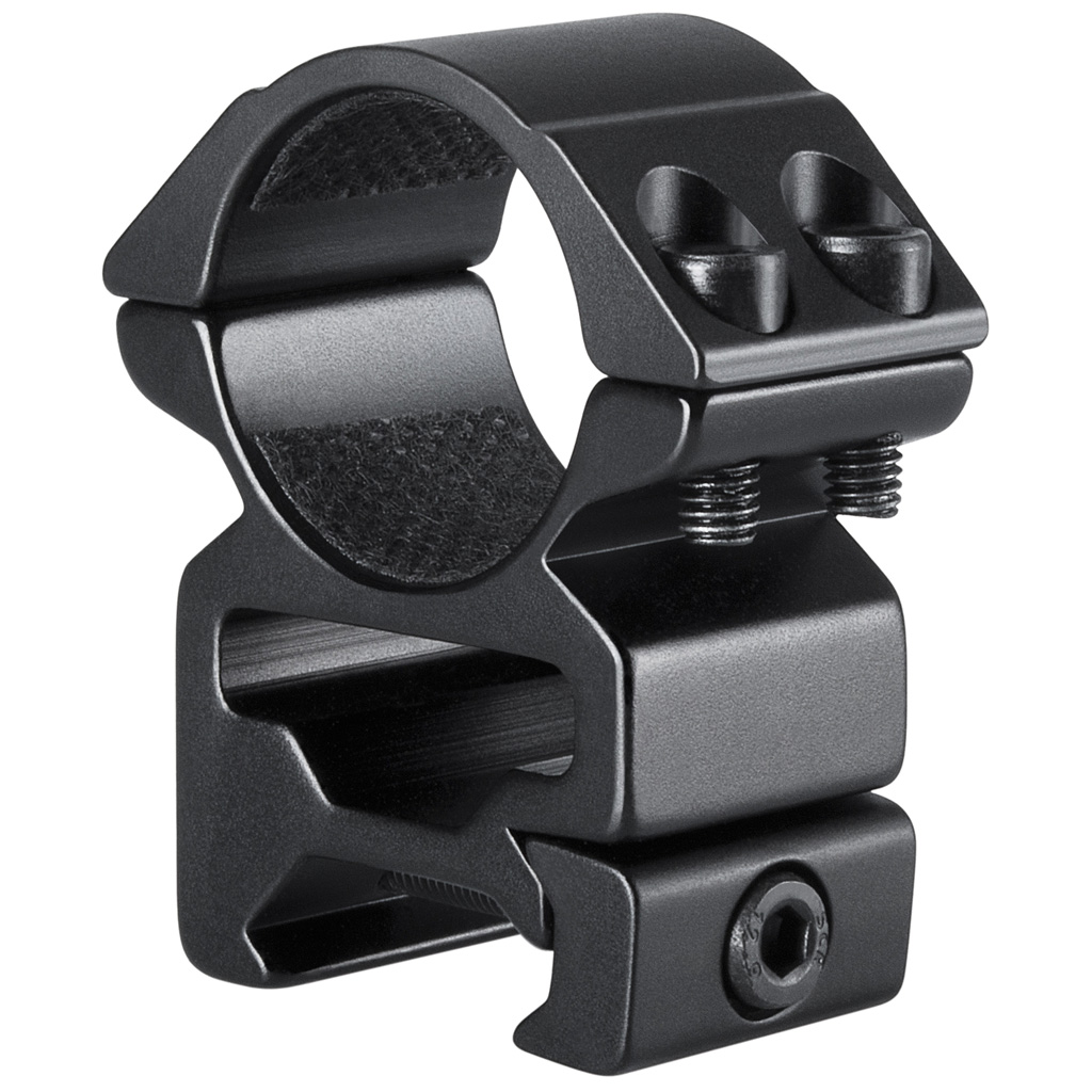Hawke 22114 Match Mount Rings Weaver 1" High Aluminum Matte Black