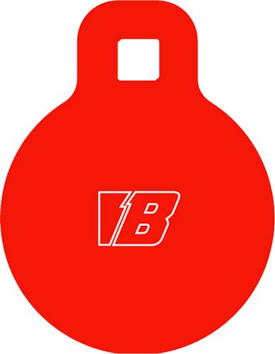 BASH TARGET AR500 GONG ROUND 4"-5/16" THICK - Bash Target Supply