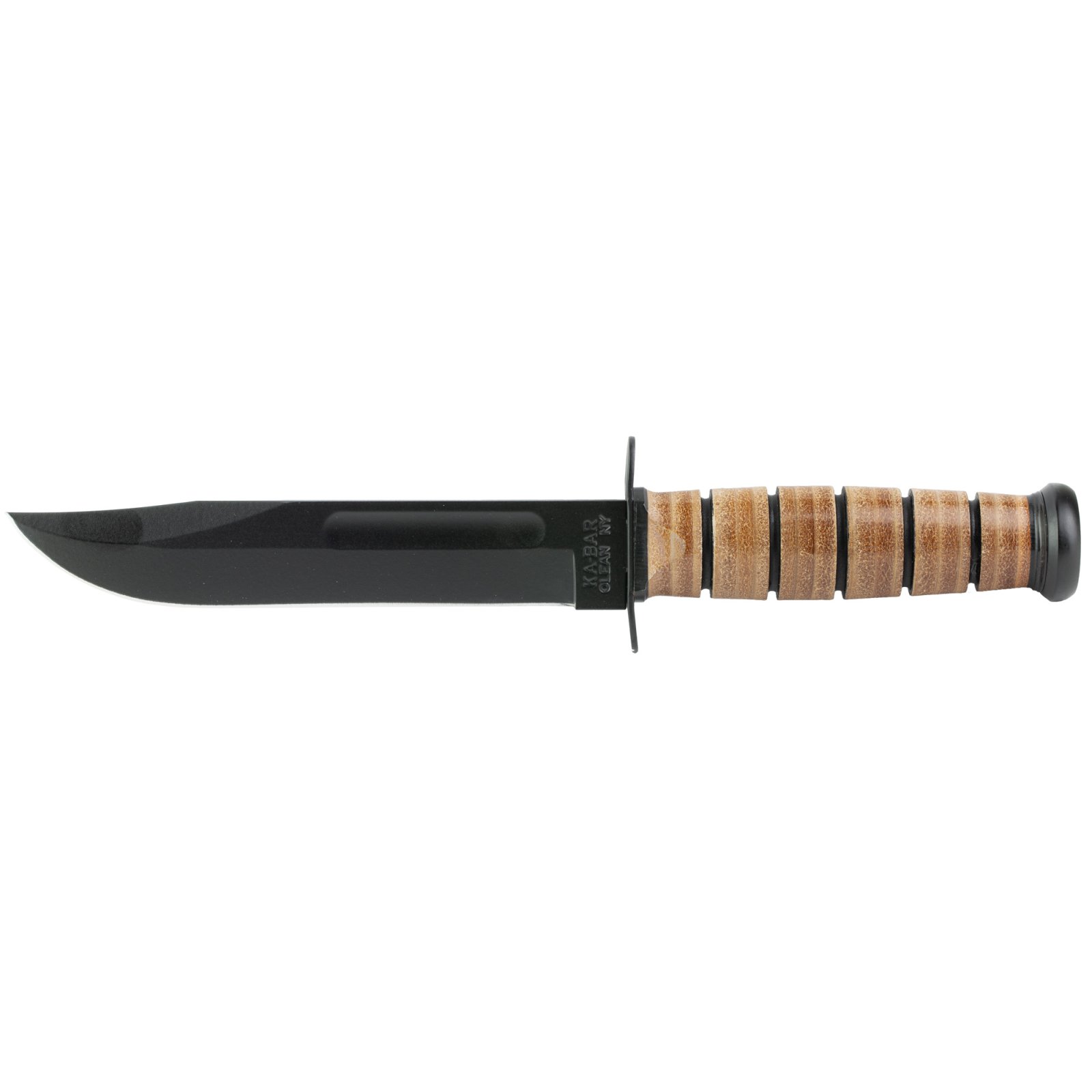 Ka-Bar 1217 USMC Fighting/Utility Knife 7.00 In Leather Sheath