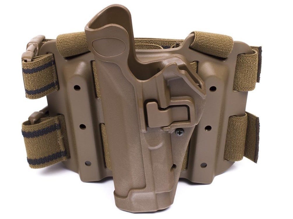 BLACKHAWK! 430504CT-L Serpa Level 2 Holster, Left Hand, Coyote Tan