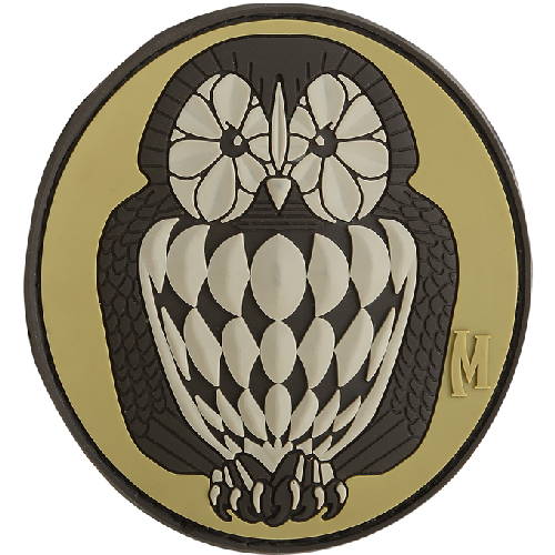 Buy Maxpedition Owl Morale Patch Embroidered Hook-Back Velcro online