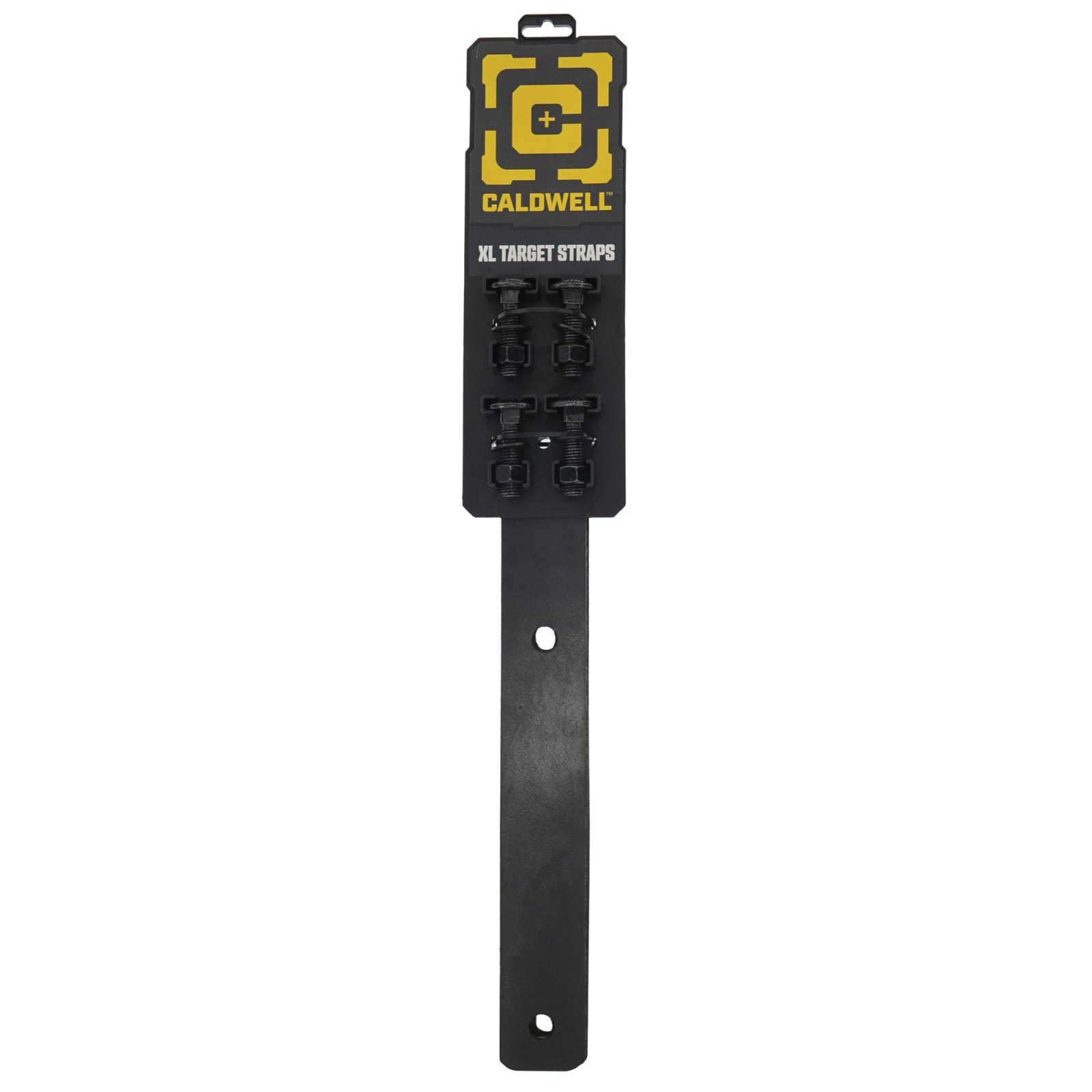Caldwell 1136058 XL Target Straps: Durable Nylon-Reinforced Rubber, Adjustable Height, AR500 Steel Target Support