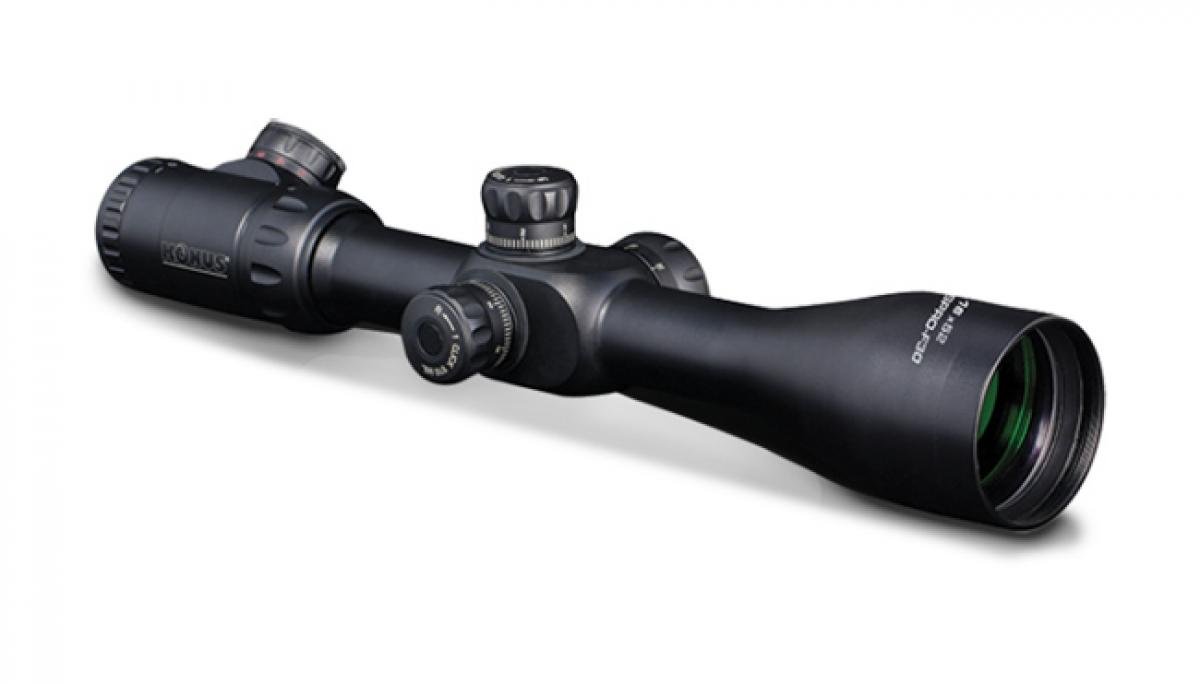 Konus 7299 F30 4-16x52 Rifle Scope, 550 Ballistic Reticle, 30mm Tube - Konus