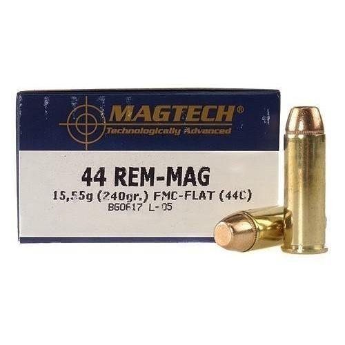 Magtech 44C Range/Training 44RemMag 240gr Full Metal Jacket Flat Nose 50