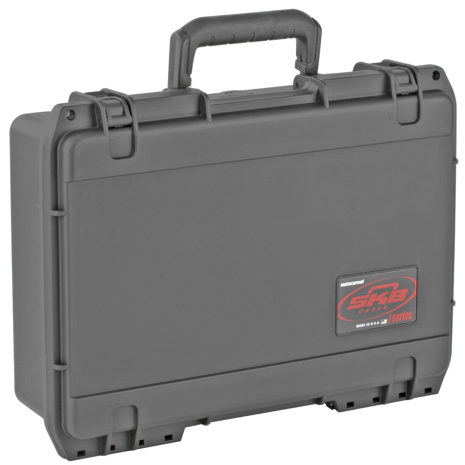 SKB 3I-1208-3B-C iSeries Handgun Case, Black, 12"x8"x3.25" Resin