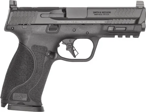 Smith & Wesson M&P 9 M2.0 9mm 4.22 In Optic Ready Black 2-15Rd Mags