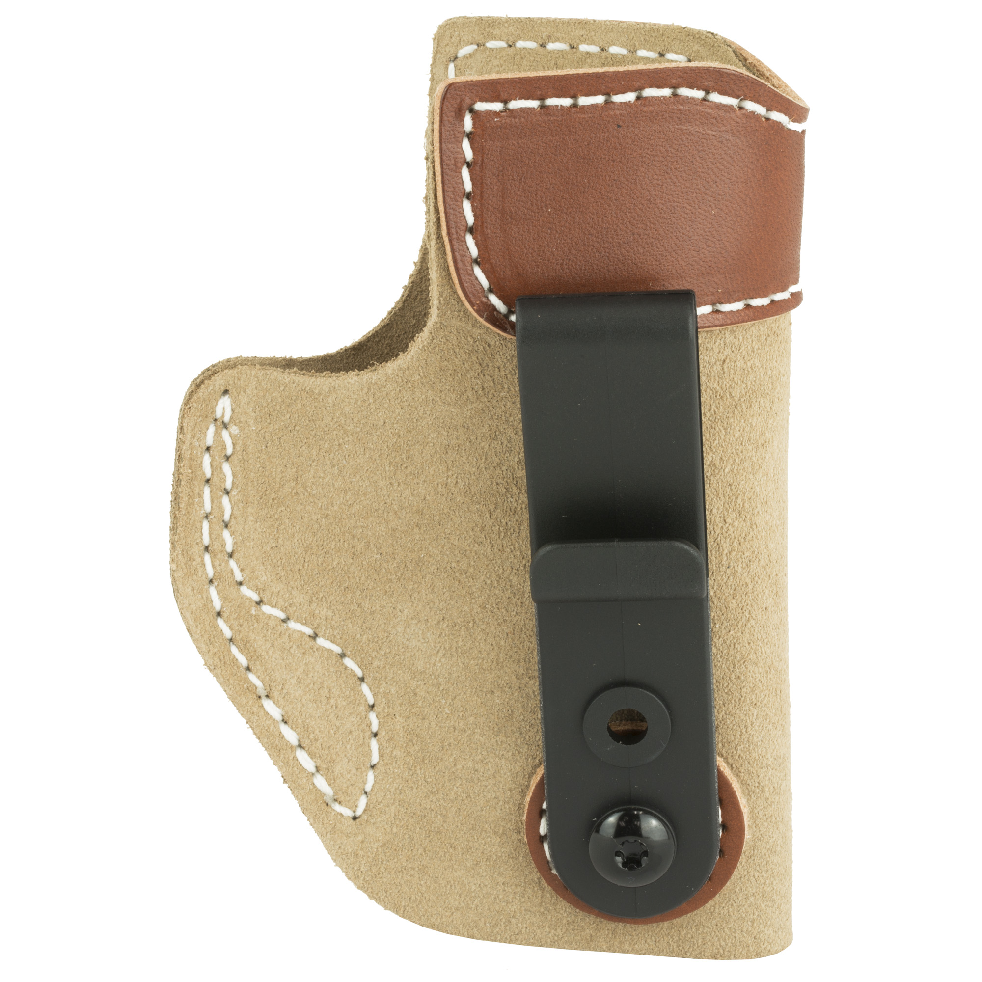 DeSantis 106NAI4Z0 Sof-Tuck IWB Holster Brown Suede Right Hand Clip