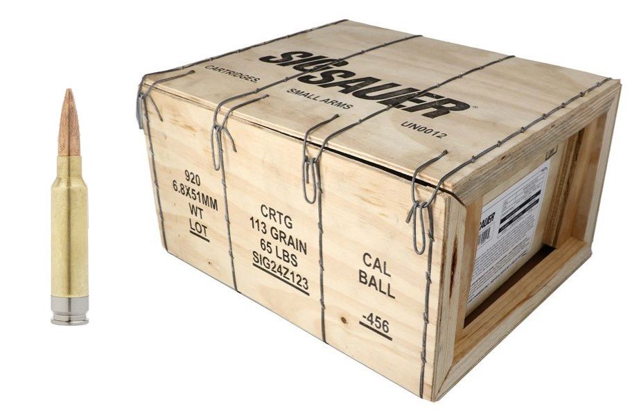 Sig Sauer MH68MM113B920 Hybrid 6.8mm 113gr 920rnds *Crate
