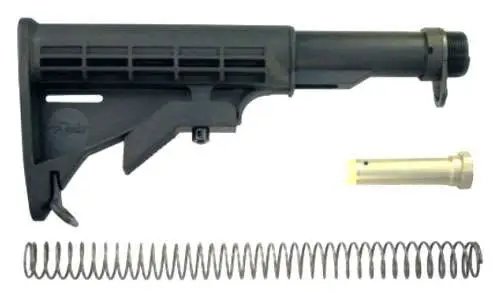 CMMG 55CA634 AR-15 Carbine Stock Kit, 6-Position Collapsible, Black