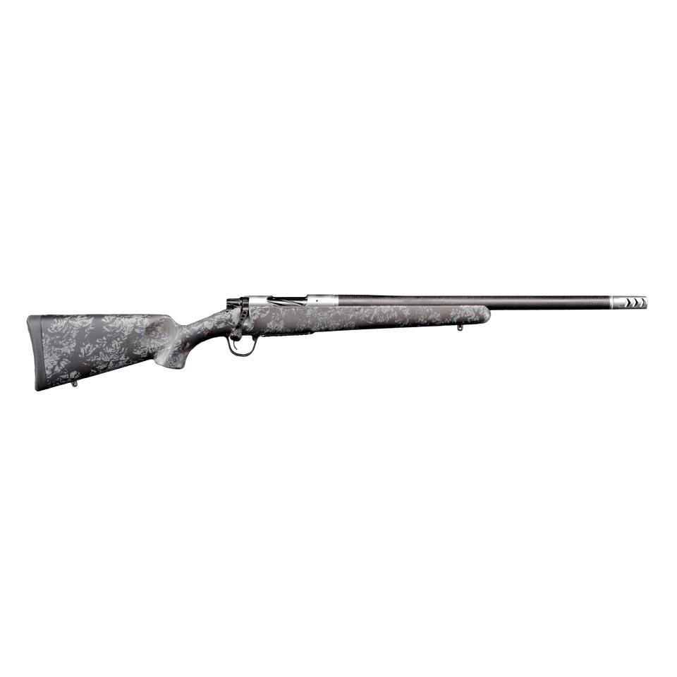 Christensen 801-06444-01 Ridgeline FFT 7MM BC CF 16.25" S/S-BLK W/Grey - Christensen Arms - 7MM PRC