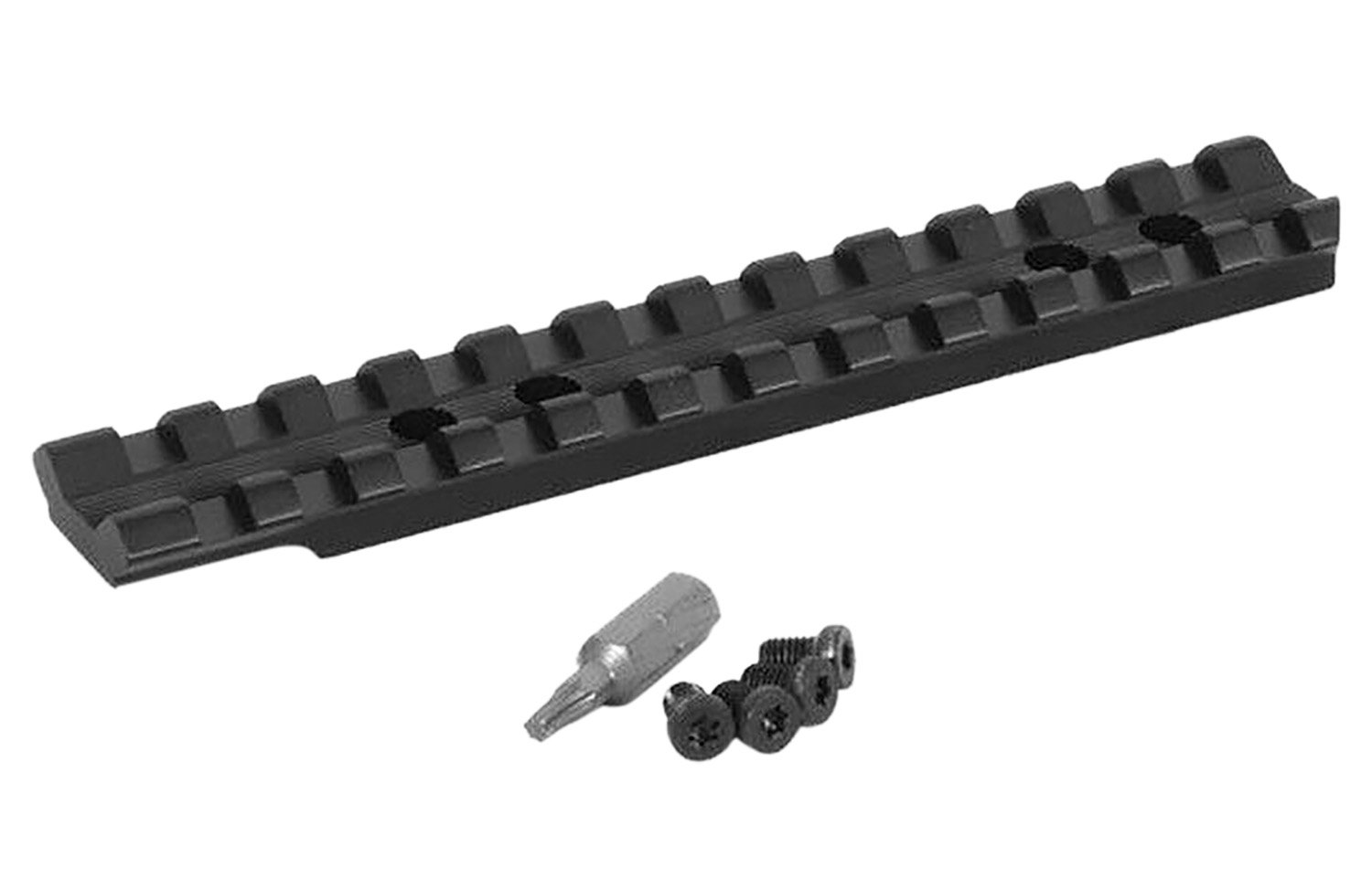 Henry HEGW14PR Picatinny Rail Matte Black Aluminum 5.09" Long